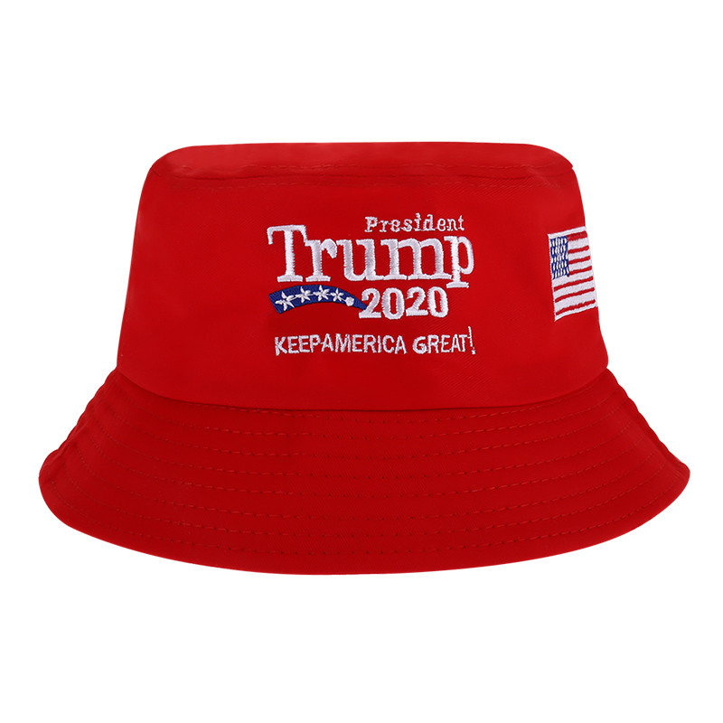 red maga bucket hat